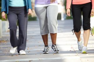 3 Women Walking Legs