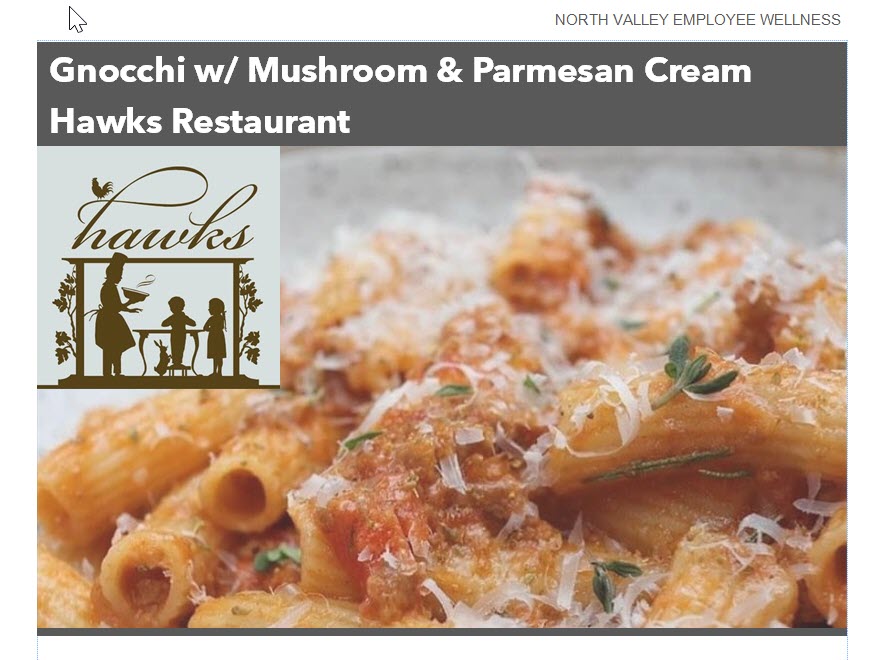Gnocchi with Mushroom & Parmesan Cream Recipe